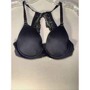 Soma embraceable geo lace racerback 32C black